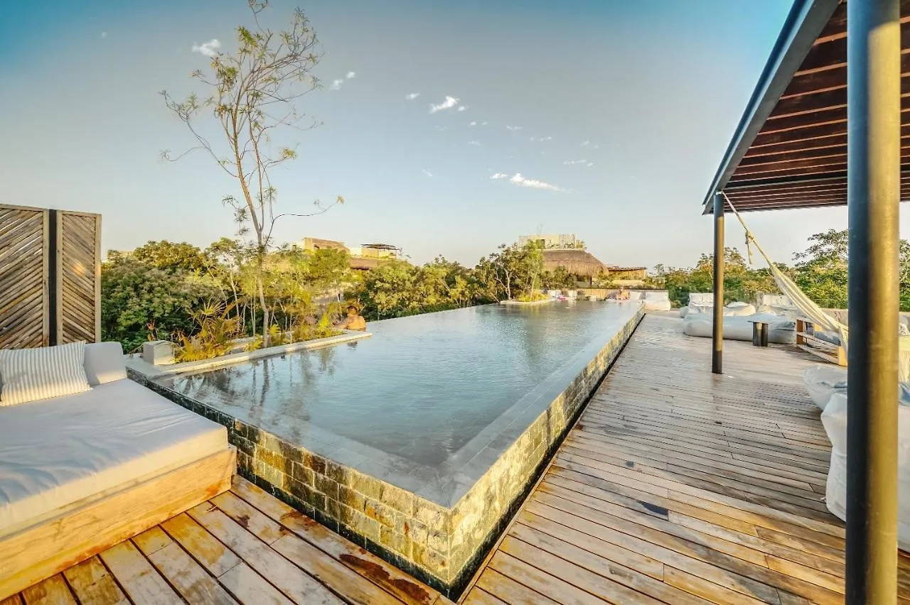 Divine 1Br Ph With Private Pool And Spectacular Pools Apartment Tulum Mexico