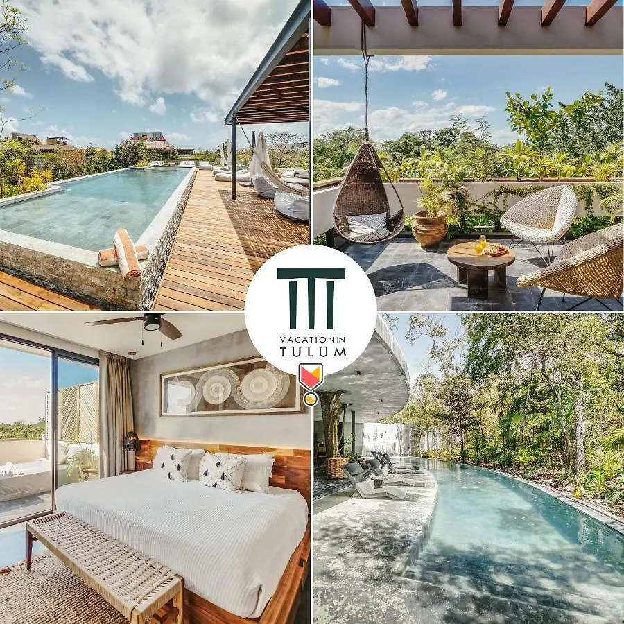 Divine 1Br Ph With Private Pool And Spectacular Pools Apartment Tulum